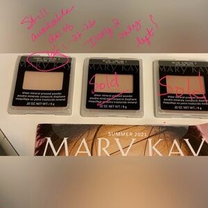 Mary Kay Sheer Pressed Mineral Powder NIB